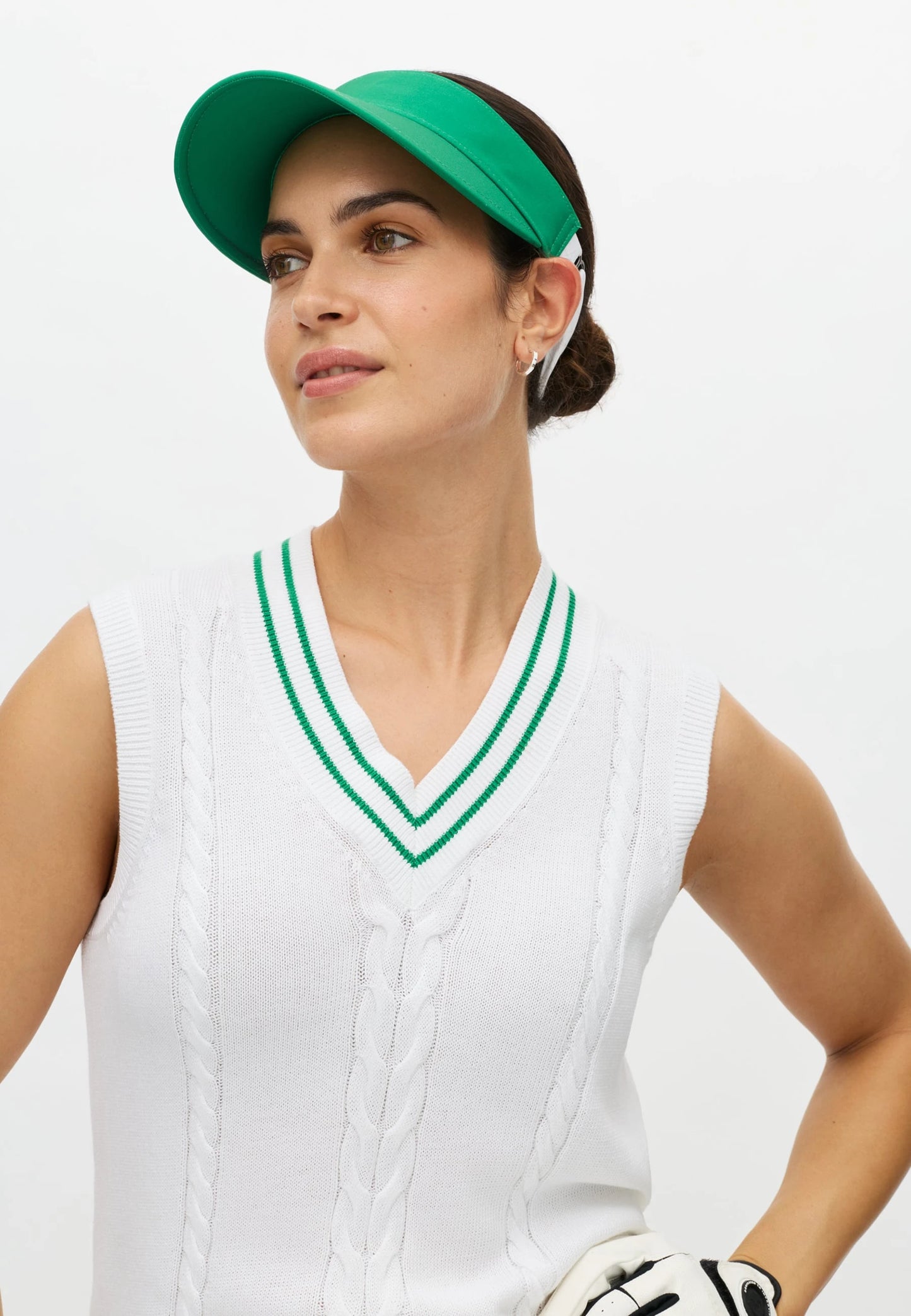 Cotton cable vest