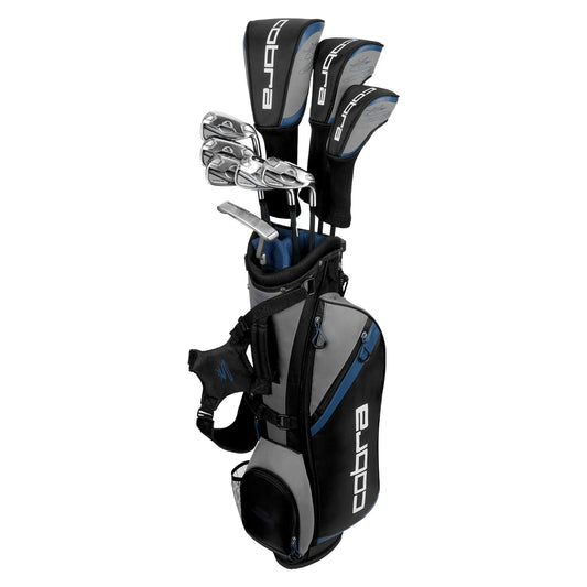 COBRA JUNIOR 10-12 BOX SET BLACK BLUE RH MN (Iron 7,9, SW)