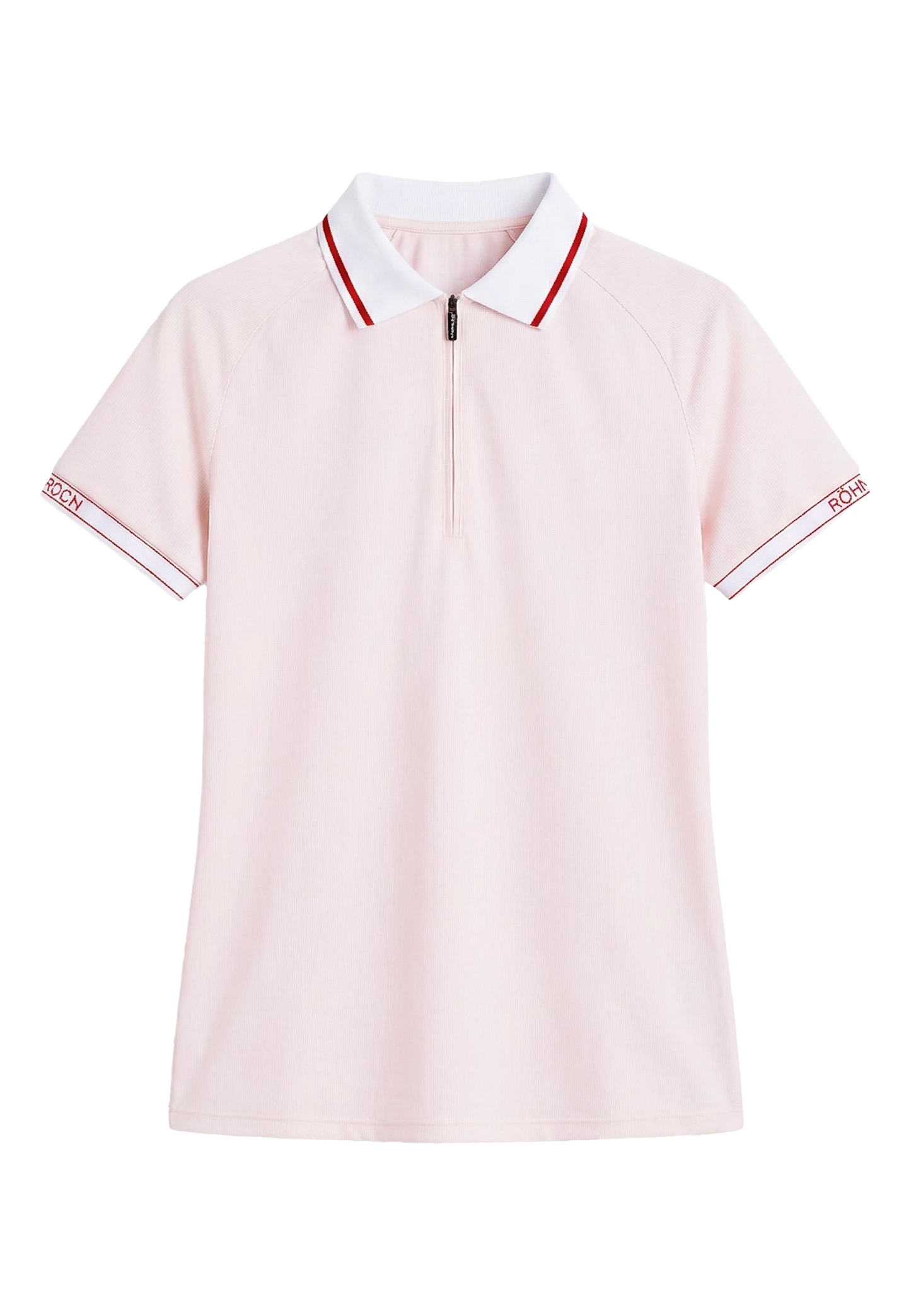 Rib poloshirt
