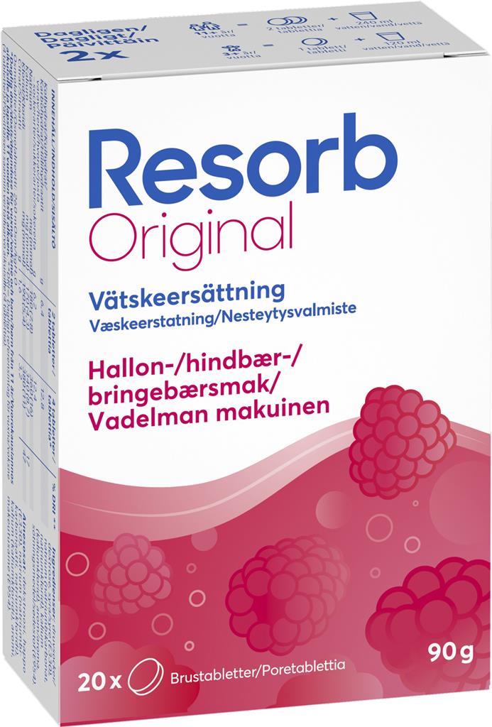 Vätskeersättning - RESORB (Olika smaker)