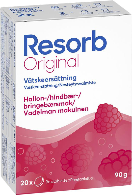 Vätskeersättning - RESORB (Olika smaker)