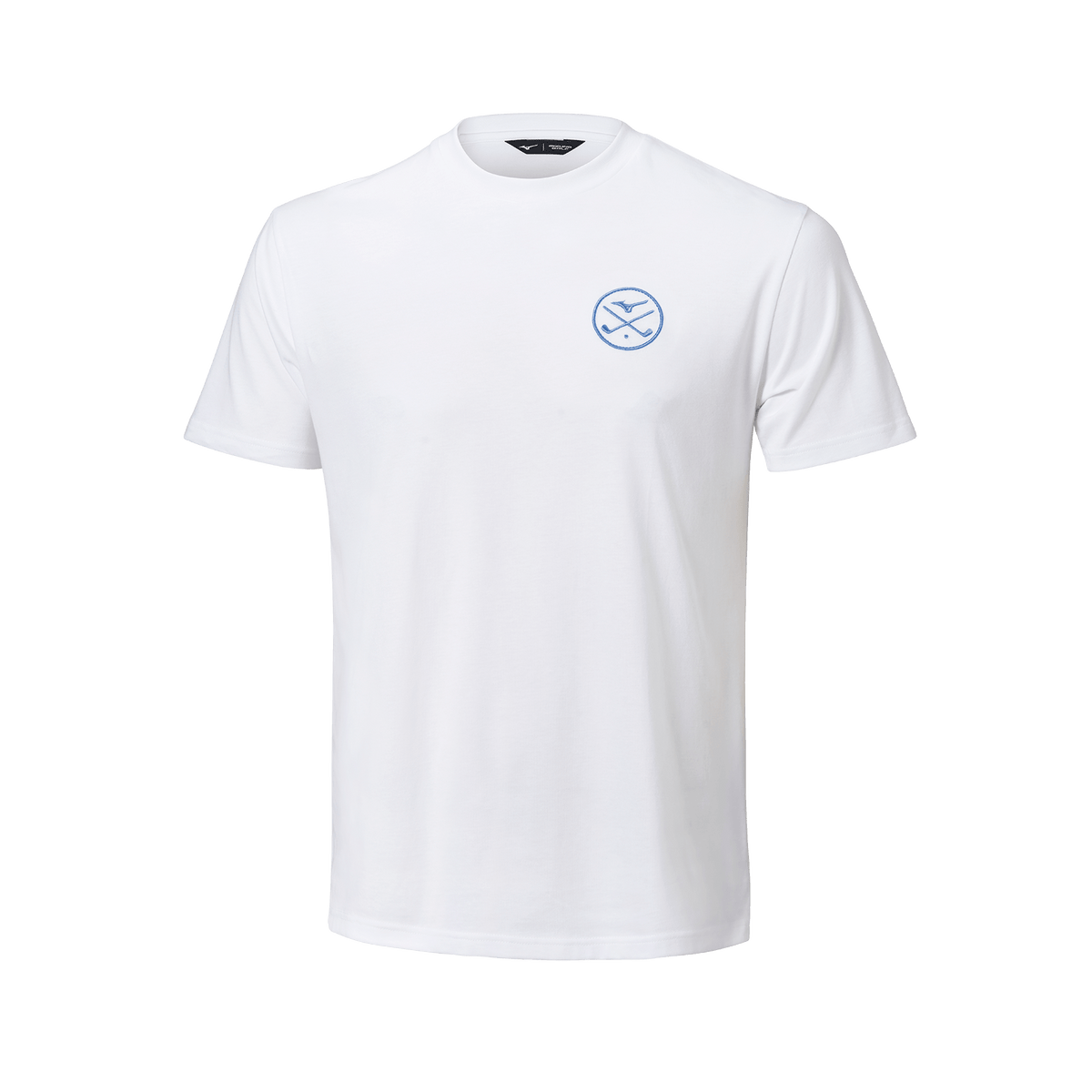 Crossed Clubs Cotton Short Sleeve Tee Shirt