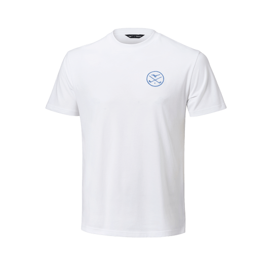 Crossed Clubs Cotton Short Sleeve Tee Shirt