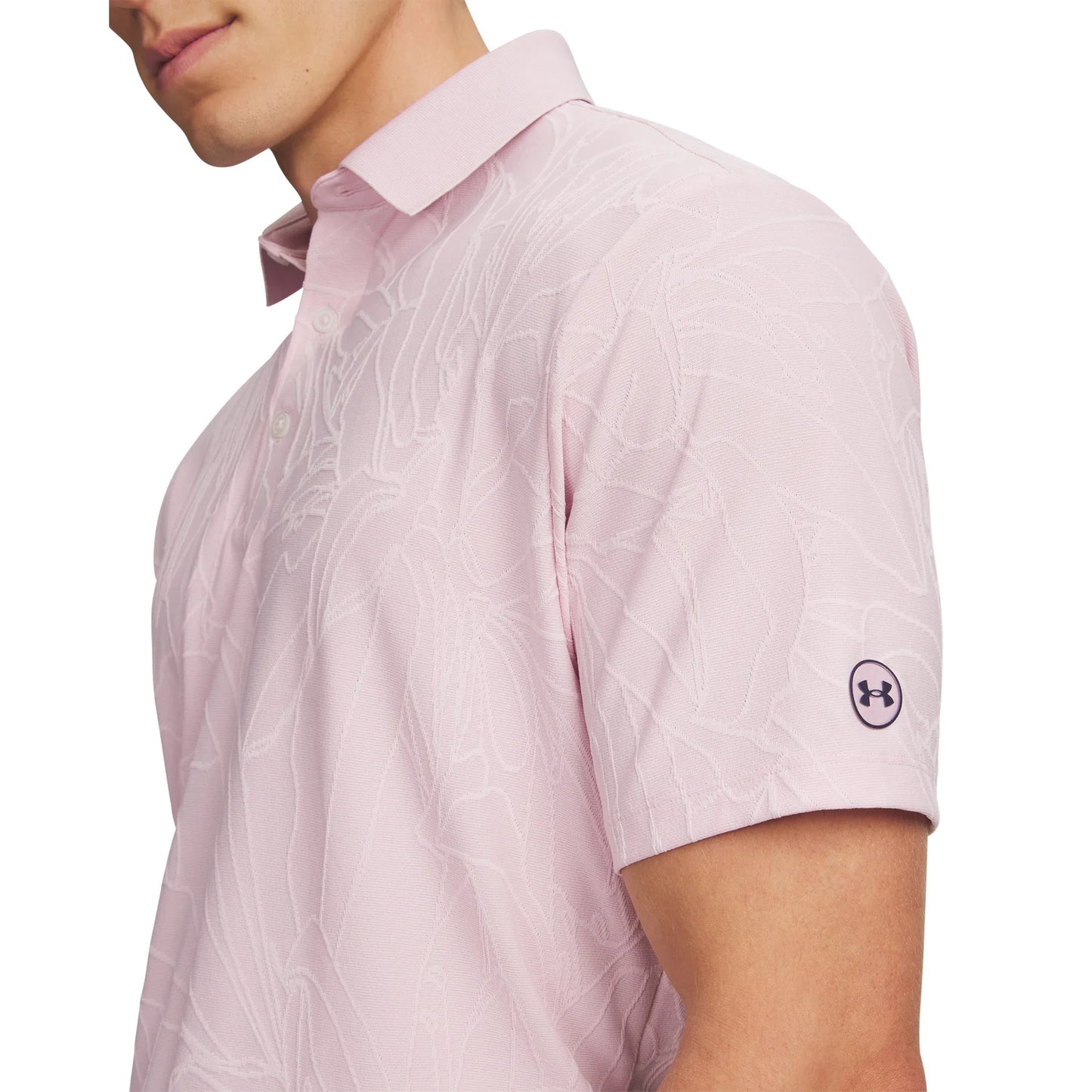 UA Armour Drive Jacquard Polo