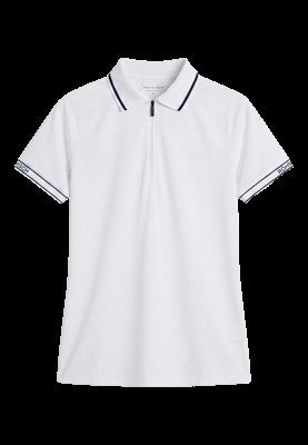 Rib poloshirt
