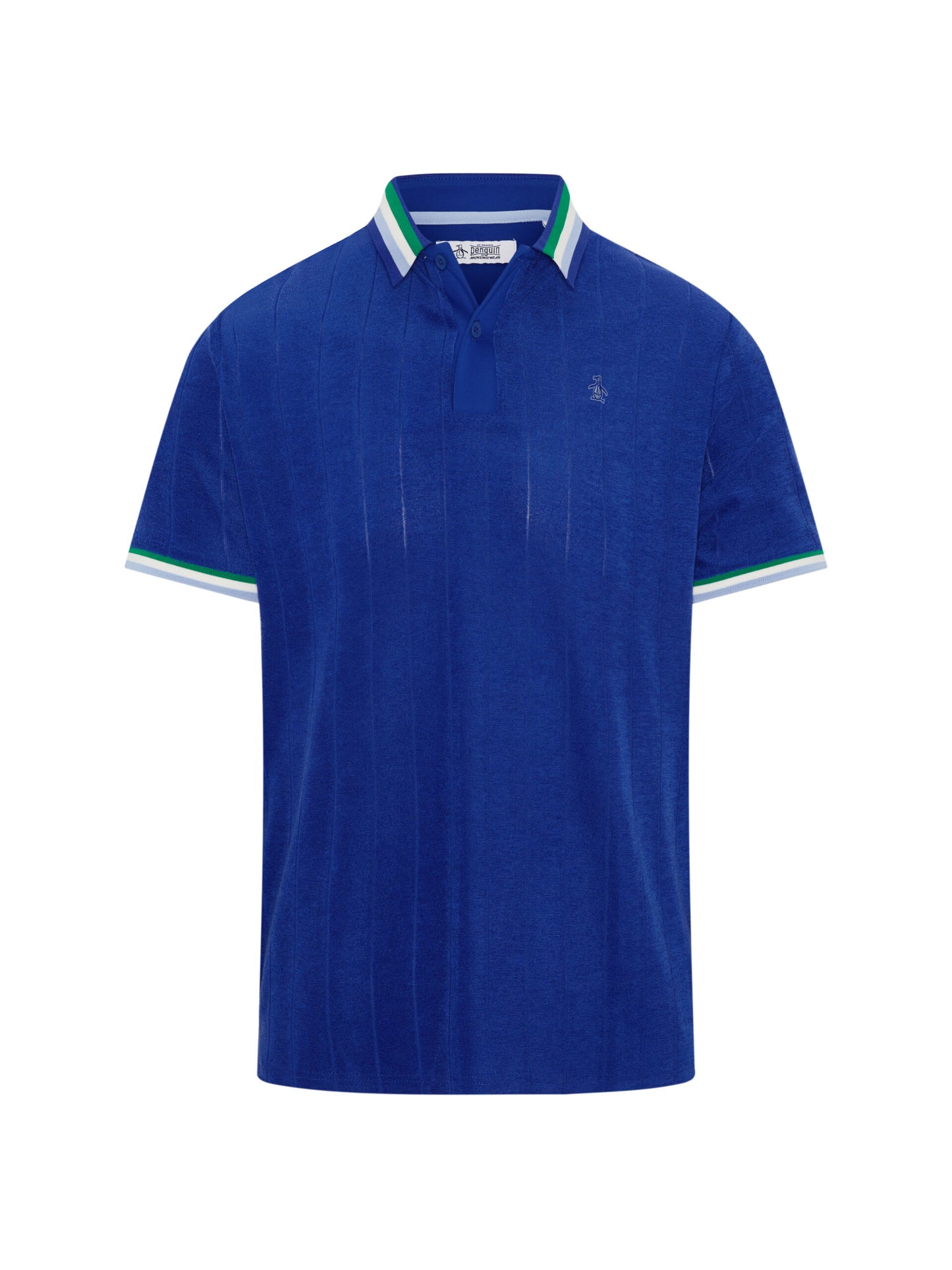PERFORMANCE POLO W/ RIBBED BLOCKING